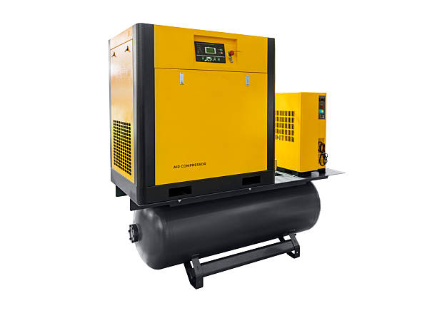 Tank Mounted Screw Compressor